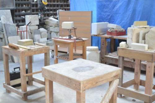 L'ATELIER DE TAILLE DE PIERRE